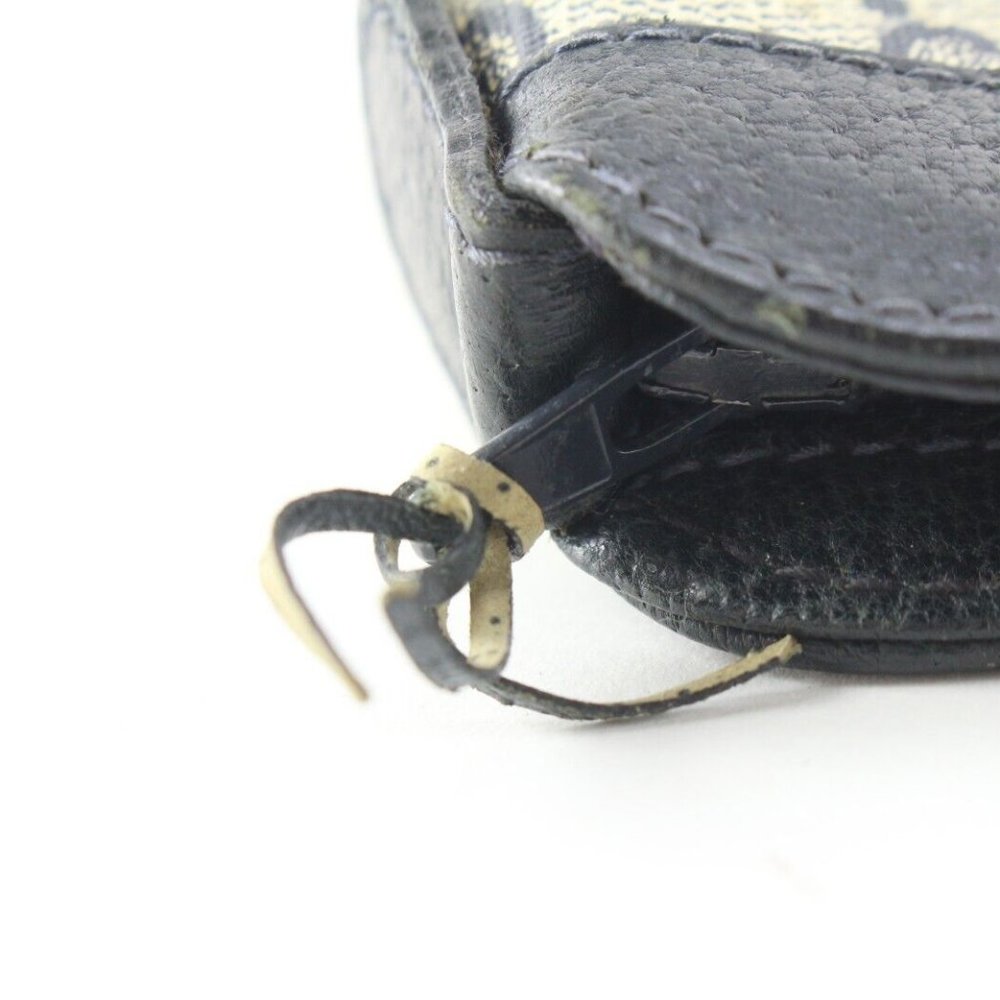Gucci Navy Supreme GG Zip Pouch Case 1G525C - Picture 5 of 13